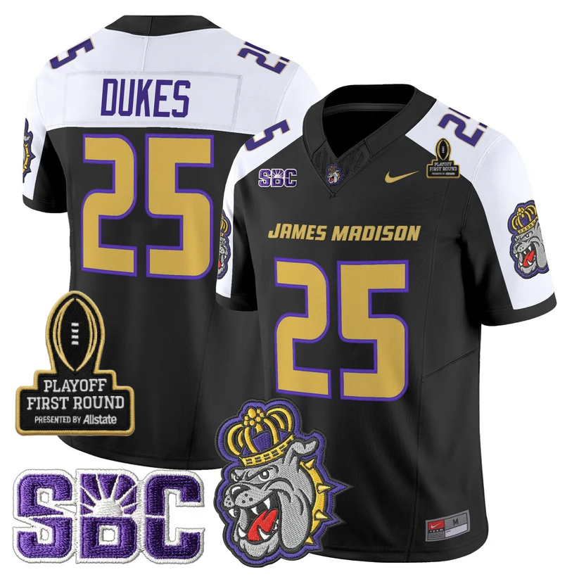 JMD 2025 Playoff First Round Patch Jersey - Stitched