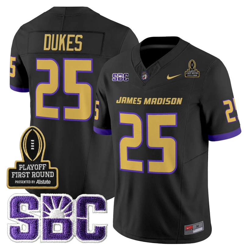 JMD 2025 Playoff First Round Patch Jersey - Stitched