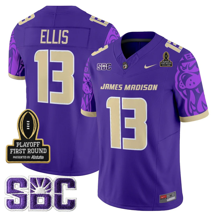 JMD 2025 Playoff First Round Patch Jersey - Stitched