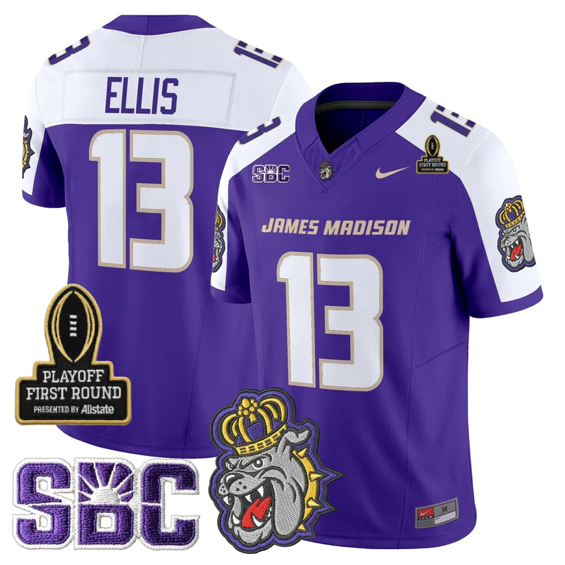 JMD 2025 Playoff First Round Patch Jersey - Stitched