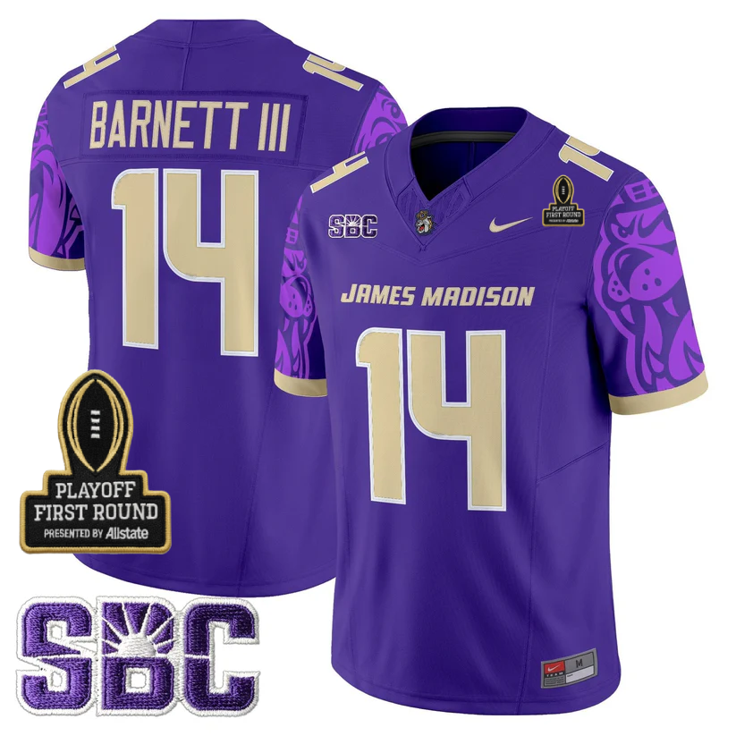 JMD 2025 Playoff First Round Patch Jersey - Stitched