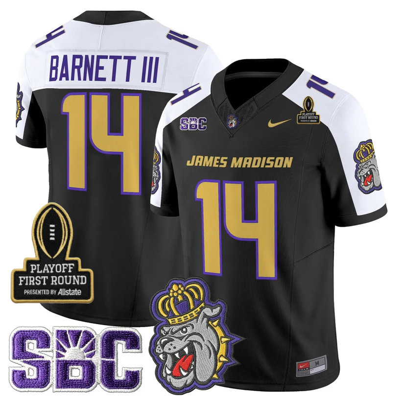 JMD 2025 Playoff First Round Patch Jersey - Stitched