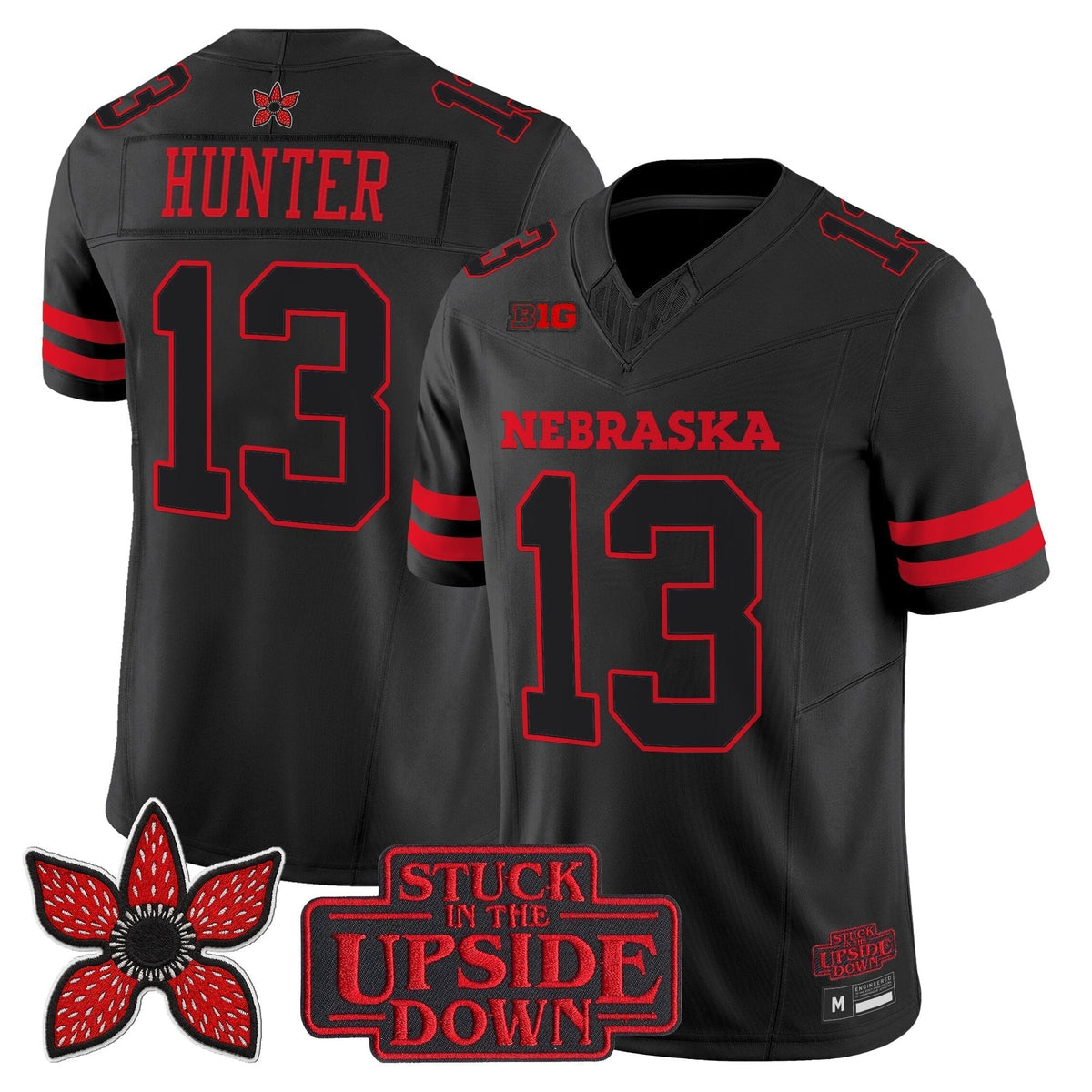 Nebraska Cornhuskers 'Stranger Things Edition' Vapor Limited Jersey - All Stitched