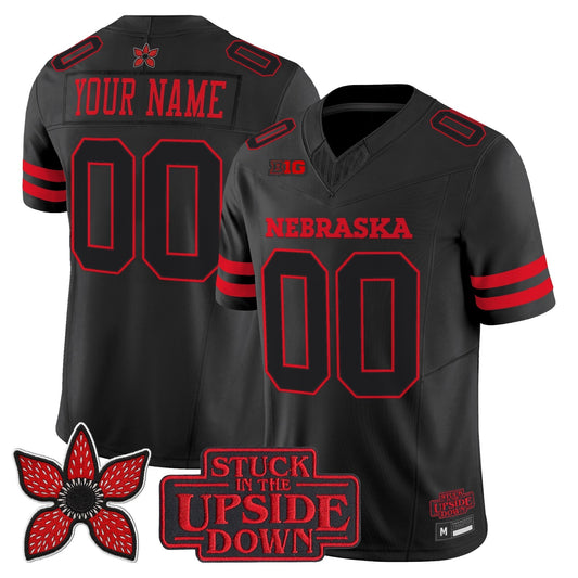 Nebraska Cornhuskers 'Stranger Things Edition' Vapor Limited Custom Jersey - All Stitched
