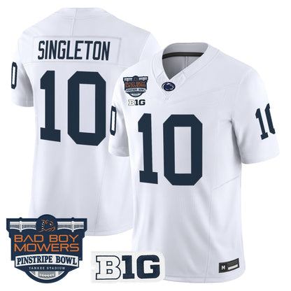 Men's Penn State Nittany Lions 2025 Pinstripe Bowl Vapor Limited Jersey V2 - All Stitched