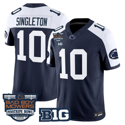 Men's Penn State Nittany Lions 2025 Pinstripe Bowl Vapor Limited Jersey V2 - All Stitched