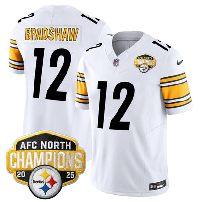Men's Pittsburgh Steelers 2025 AFC North Division Champions Vapor Limited Jersey - All Stitched