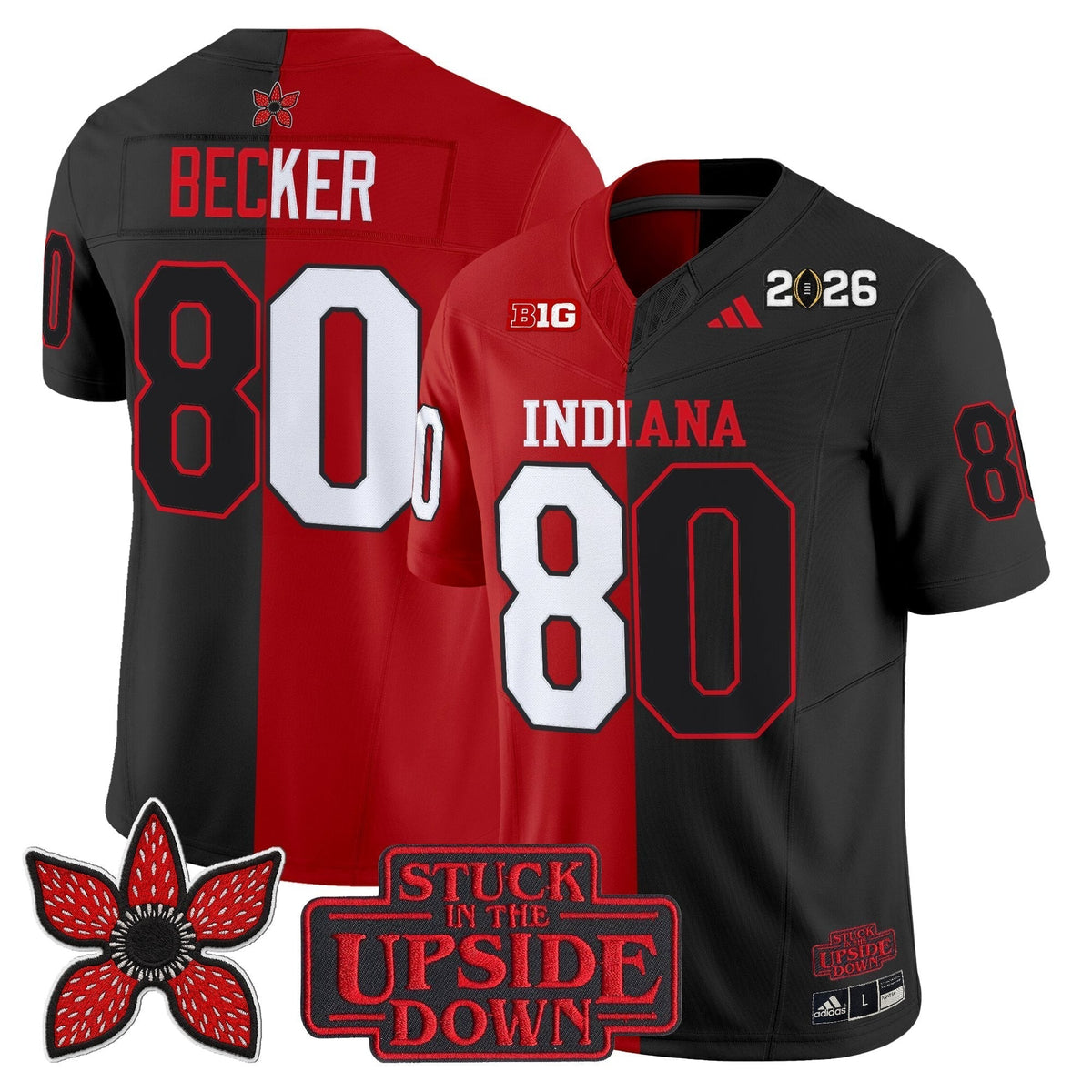 Indiana Hoosiers 'Upside Down Edition' Vapor Limited Jersey - All Stitched