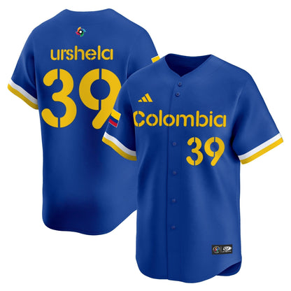 Men's Team Colombia 2026 World Baseball Classic Vapor Premier Jersey - All Stitched