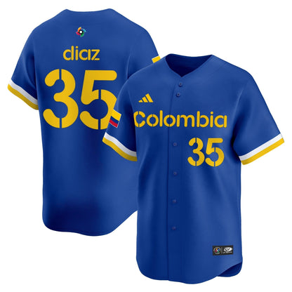 Men's Team Colombia 2026 World Baseball Classic Vapor Premier Jersey - All Stitched