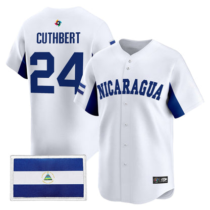 Men's Team Nicaragua 2026 World Baseball Classic Vapor Premier Jersey - All Stitched