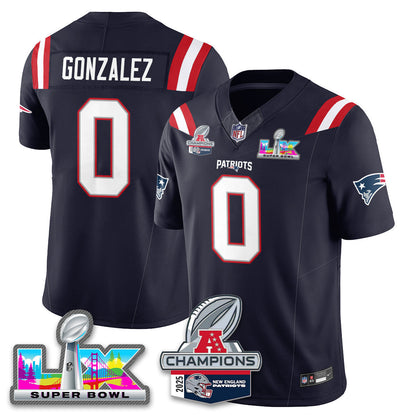 NE 2025 AFC Champions Vapor Limited Jersey V2 - All Stitched