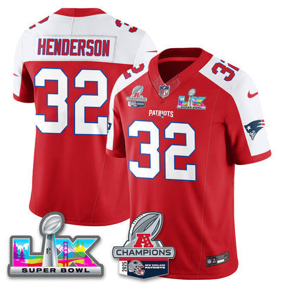 NE 2025 AFC Champions Vapor Limited Jersey V2 - All Stitched