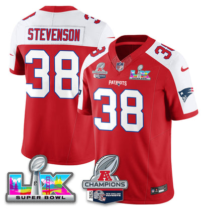 NE 2025 AFC Champions Vapor Limited Jersey V2 - All Stitched