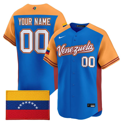 Team Venezuela World Baseball Classic Vapor Premier Custom Jersey - 2026 Roster - All Stitched