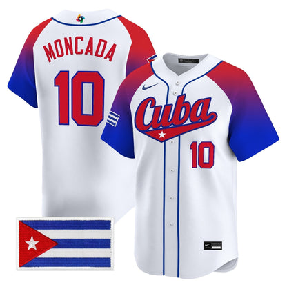 Men's Team Cuba World Baseball Classic Vapor Premier Jersey - 2026 Roster - All Stitched