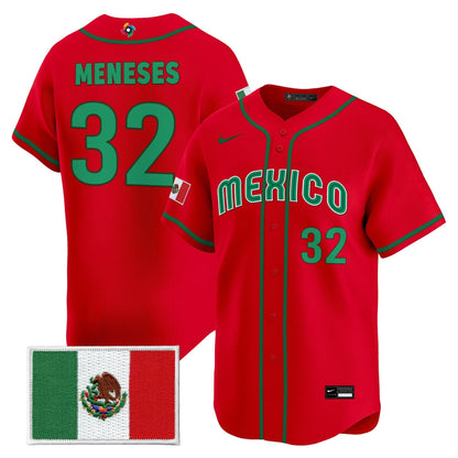 Men's Team Mexico World Baseball Classic Vapor Premier Jersey - 2026 Roster - All Stitched
