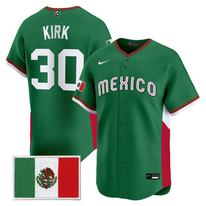 Men's Team Mexico World Baseball Classic Vapor Premier Jersey - 2026 Roster - All Stitched