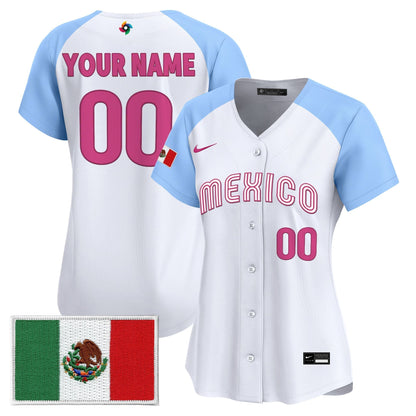 Team Mexico World Baseball Classic Vapor Premier Custom Jersey - 2026 Roster - All Stitched