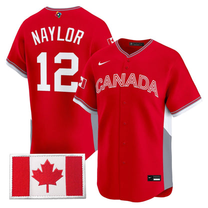 Men’s Team Canada World Baseball Classic Vapor Premier Jersey - 2026 Roster - All Stitched