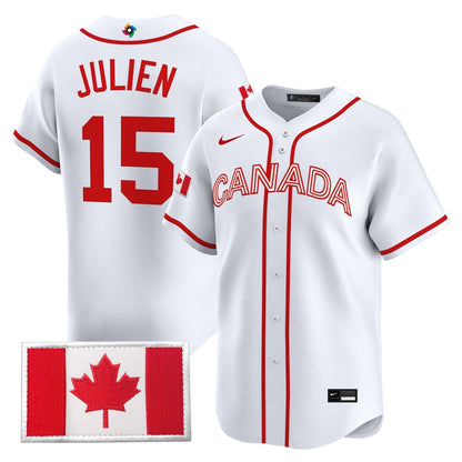 Men’s Team Canada World Baseball Classic Vapor Premier Jersey - 2026 Roster - All Stitched