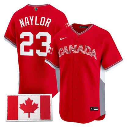 Men’s Team Canada World Baseball Classic Vapor Premier Jersey - 2026 Roster - All Stitched