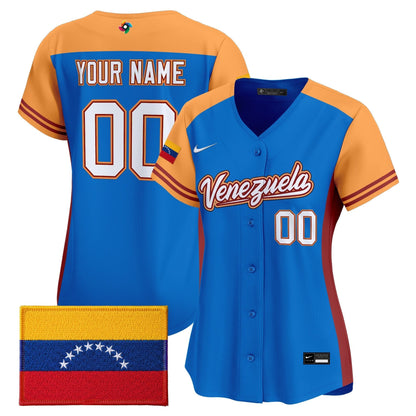 Team Venezuela World Baseball Classic Vapor Premier Custom Jersey - 2026 Roster - All Stitched
