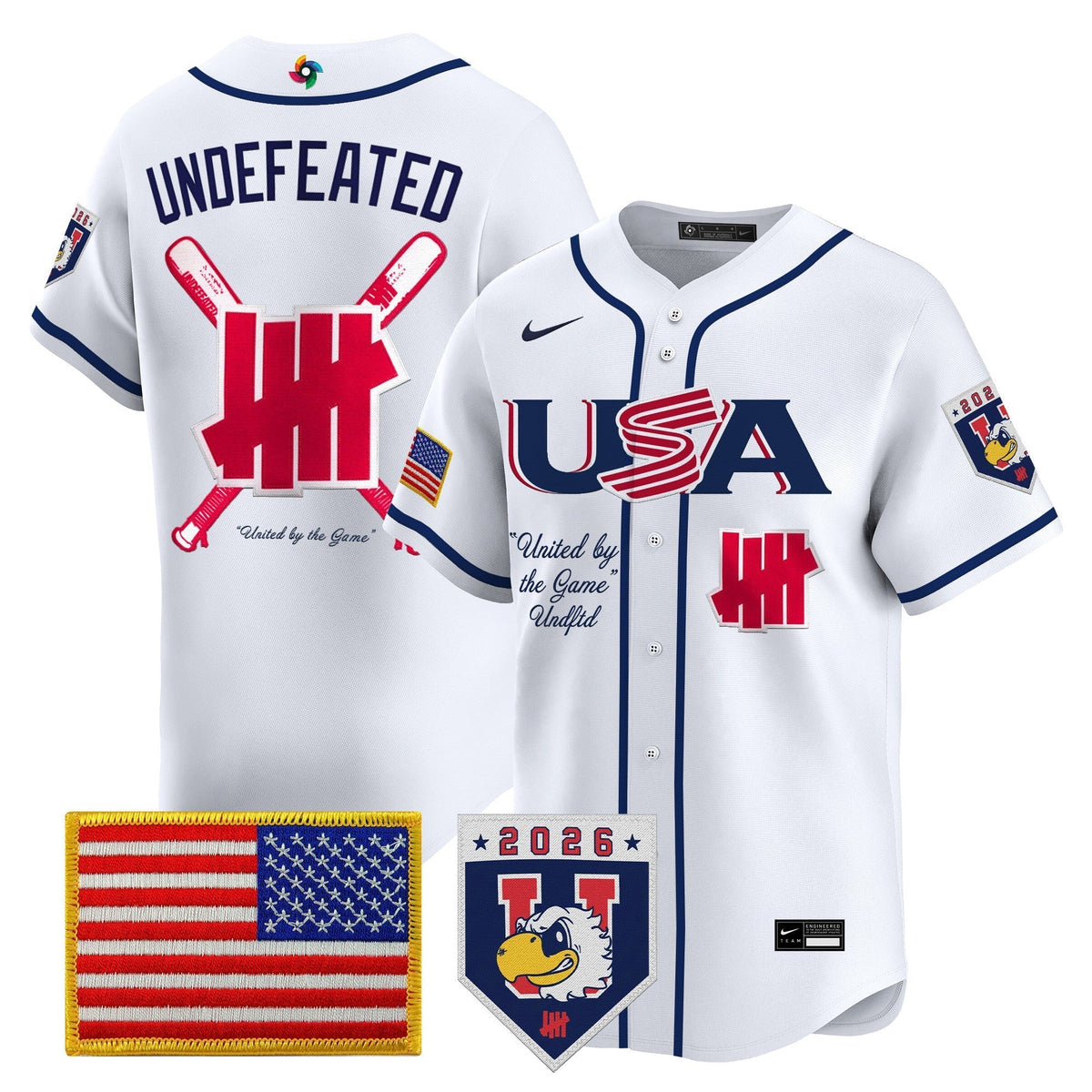 Team USA 2026 World Baseball Classic "Global Series" Vapor Premier Jersey - All Stitched