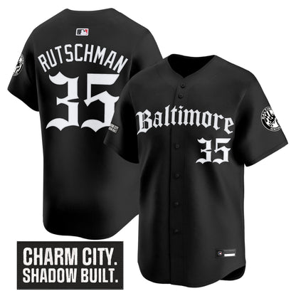 Men's Baltimore Orioles 'Gothic Harbor Edition' Vapor Premier Limited Jersey - All Stitched