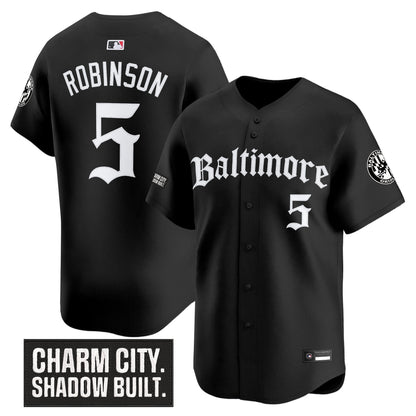 Men's Baltimore Orioles 'Gothic Harbor Edition' Vapor Premier Limited Jersey - All Stitched