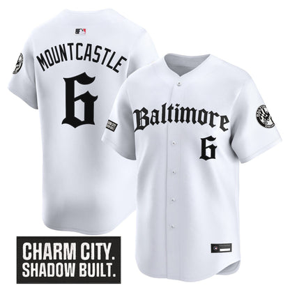 Men's Baltimore Orioles 'Gothic Harbor Edition' Vapor Premier Limited Jersey - All Stitched