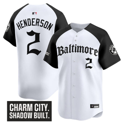Men's Baltimore Orioles 'Gothic Harbor Edition' Vapor Premier Limited Jersey - All Stitched