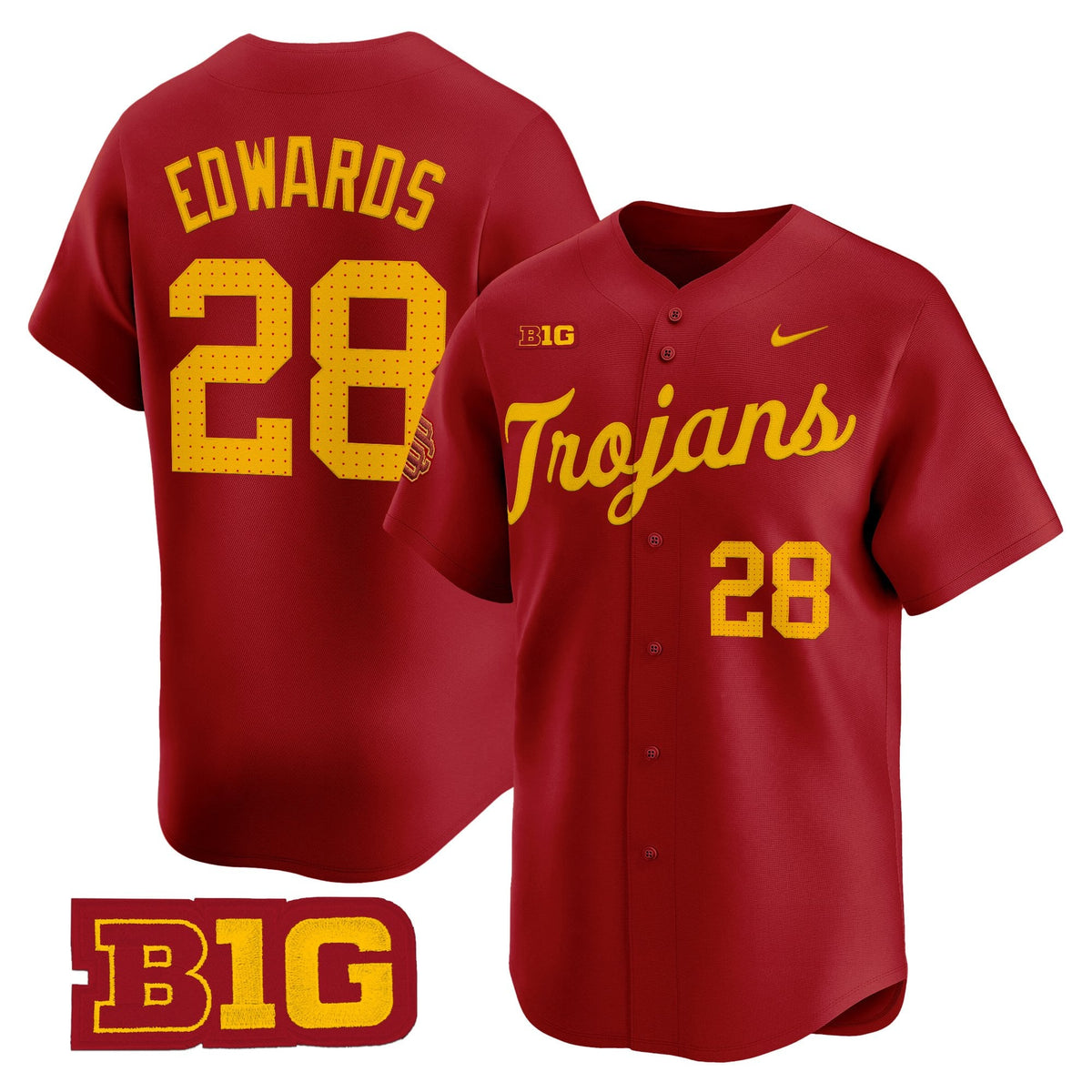 Men's USC Trojans 2026 Vapor Premier Limited Jersey - All Stitched