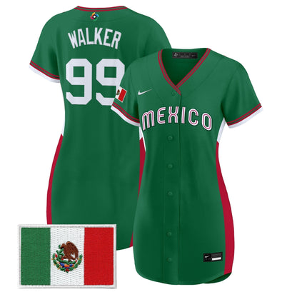Women's Team Mexico World Baseball Classic Baseball Dress - All Stitched