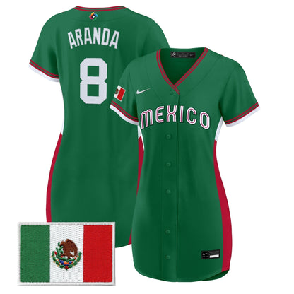 Women's Team Mexico World Baseball Classic Baseball Dress - All Stitched
