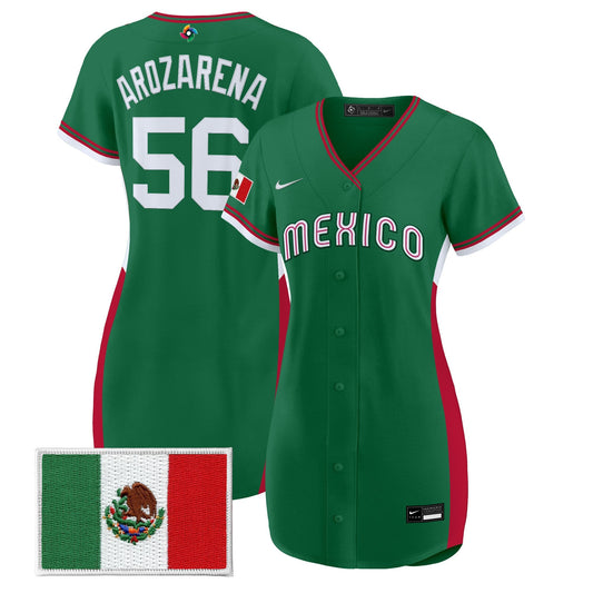 Women's Team Mexico World Baseball Classic Baseball Dress - All Stitched
