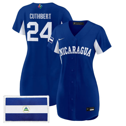 Women's Team Nicaragua 2026 World Baseball Classic Baseball Dress - All Stitched