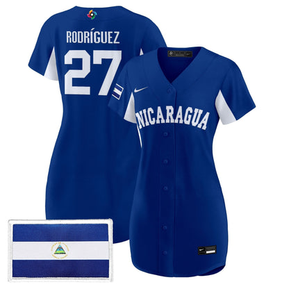 Women's Team Nicaragua 2026 World Baseball Classic Baseball Dress - All Stitched