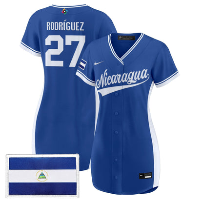 Women's Team Nicaragua 2026 World Baseball Classic Baseball Dress - All Stitched