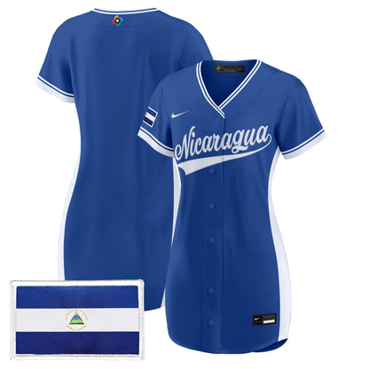 Women's Team Nicaragua 2026 World Baseball Classic Baseball Dress - All Stitched