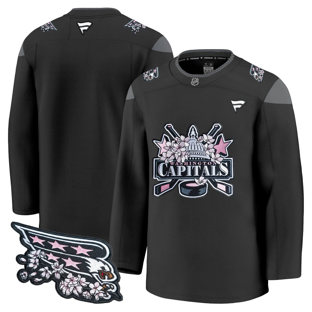 Washington Capitals 2026 Cherry Blossom Premium Jersey - All Stitched