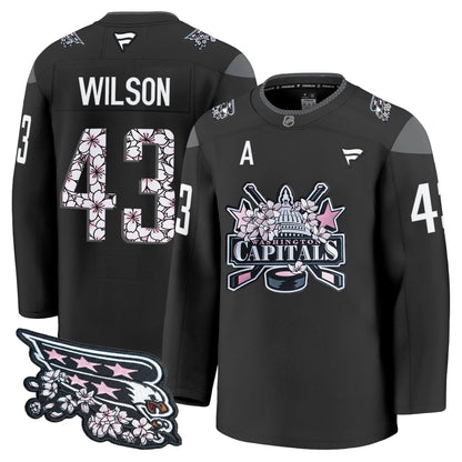Washington Capitals 2026 Cherry Blossom Premium Jersey - All Stitched