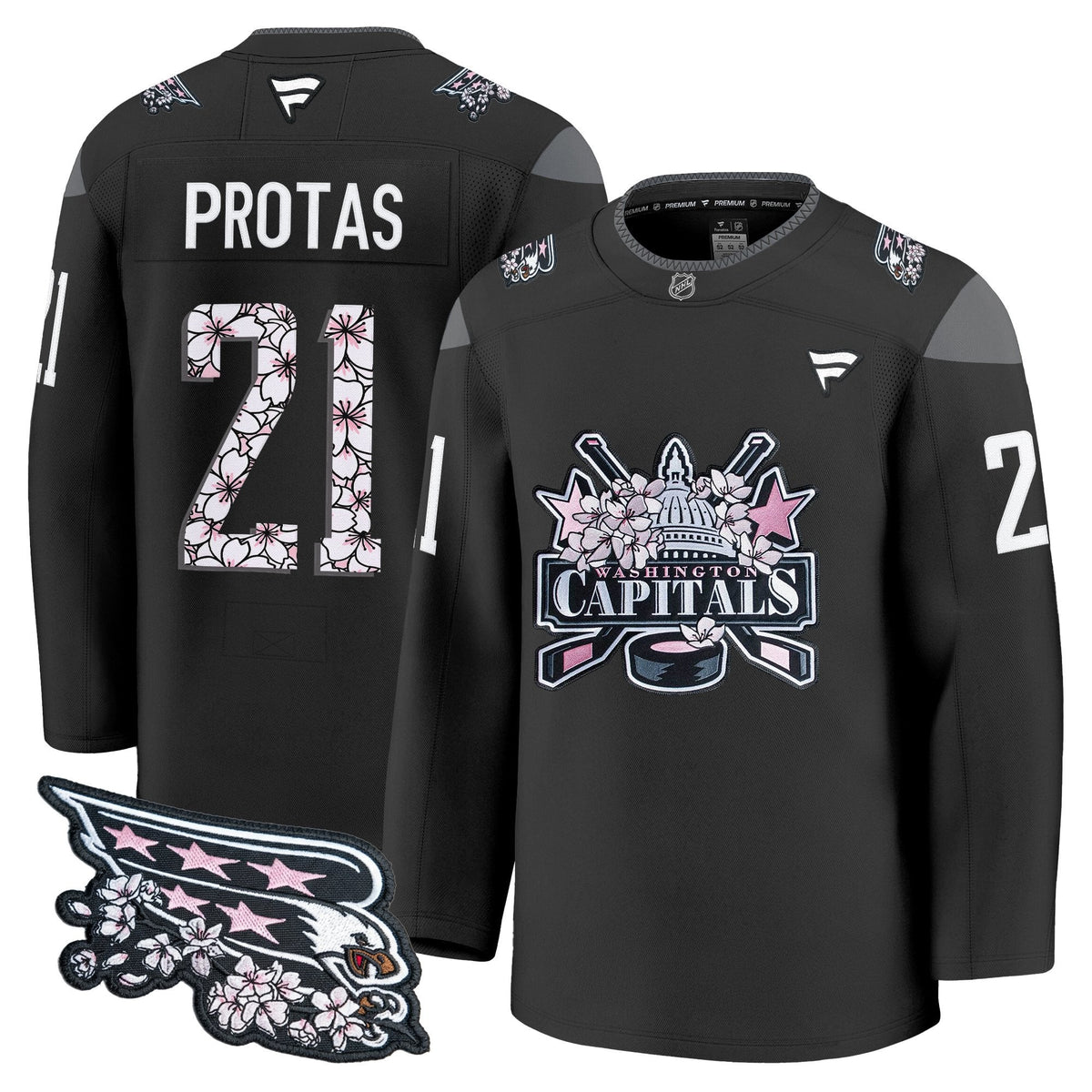 Washington Capitals 2026 Cherry Blossom Premium Jersey - All Stitched