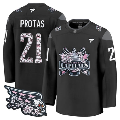 Washington Capitals 2026 Cherry Blossom Premium Jersey - All Stitched