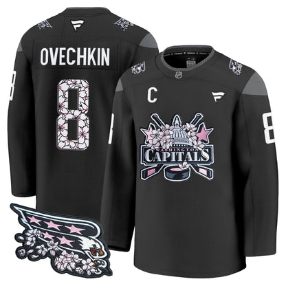 Washington Capitals 2026 Cherry Blossom Premium Jersey - All Stitched