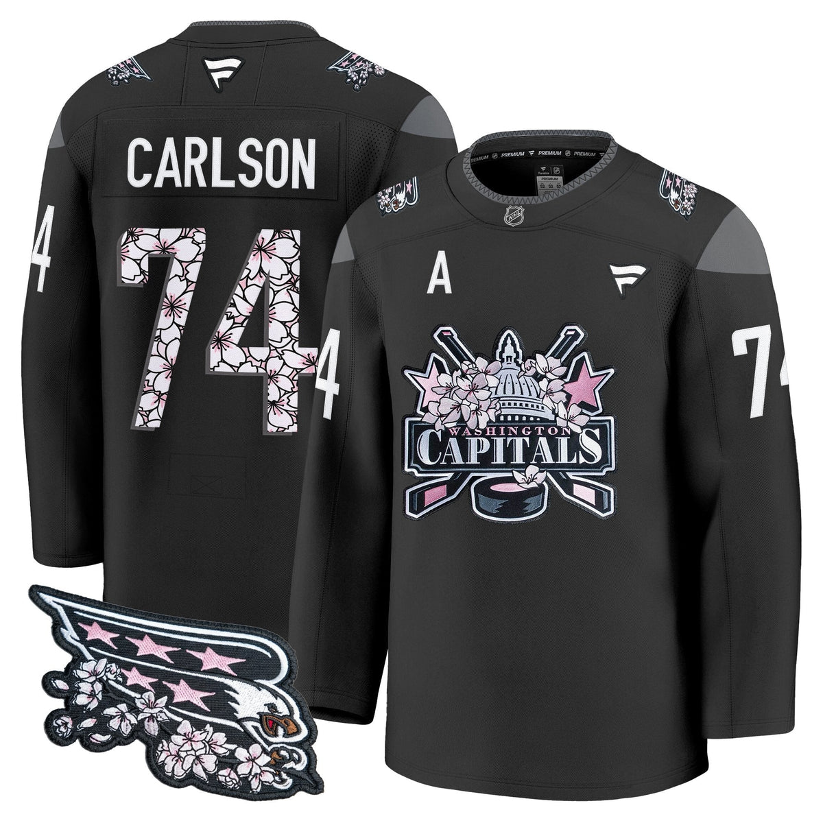 Washington Capitals 2026 Cherry Blossom Premium Jersey - All Stitched