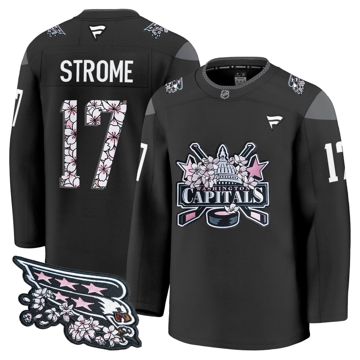 Washington Capitals 2026 Cherry Blossom Premium Jersey - All Stitched