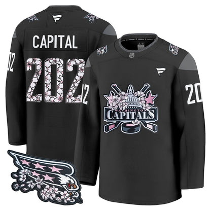 Washington Capitals 2026 Cherry Blossom Premium Jersey - All Stitched