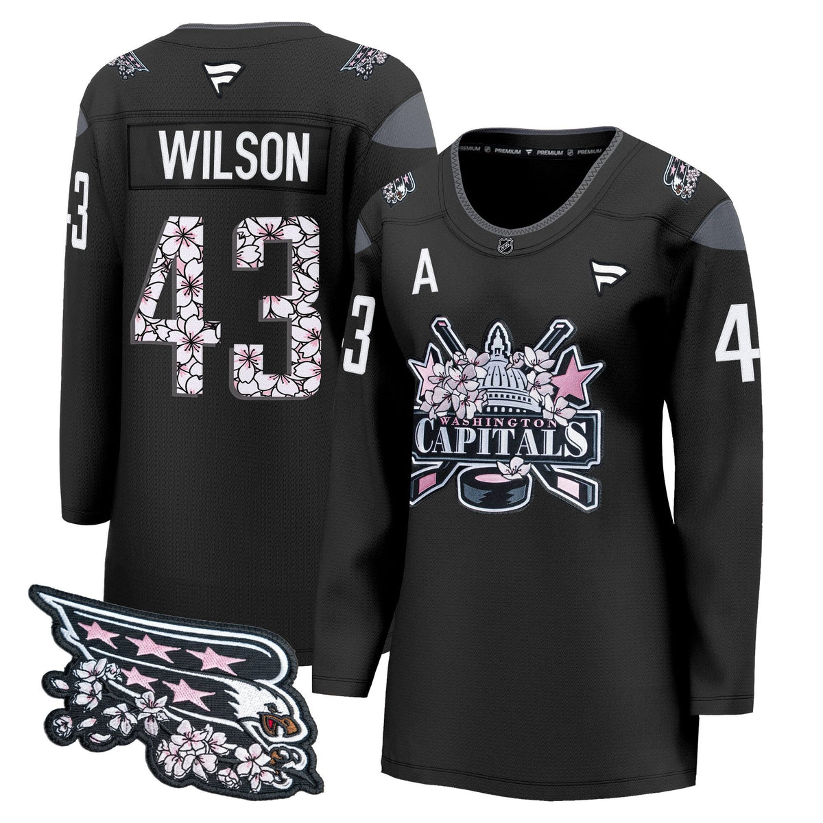 Washington Capitals 2026 Cherry Blossom Premium Jersey - All Stitched