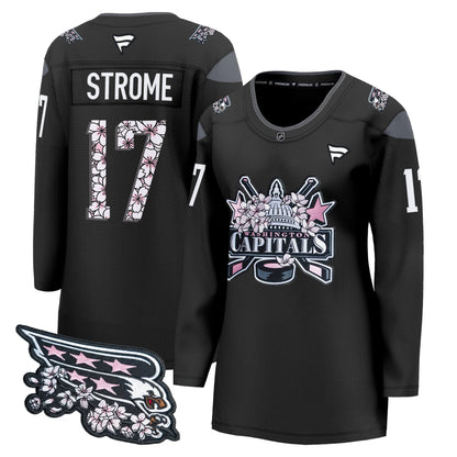 Washington Capitals 2026 Cherry Blossom Premium Jersey - All Stitched